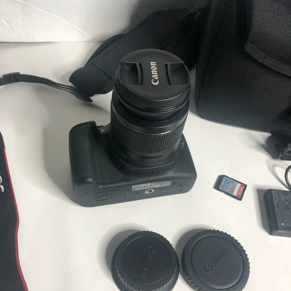 Canon EOS Rebel T7 DSLR Camera with 18-55mm Lens! 24.1 mega pixels!! Camera